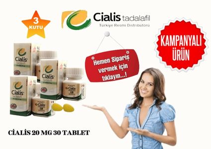 Cialis 20 Mg 30 Tablet 3 Kutu - Cialis 3 Kutu 20 mg30 lu