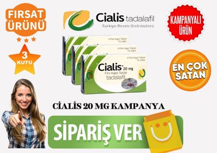Cialis 4'lü Tablet 3 Kutu - Cialis 4 lu 3 kutu