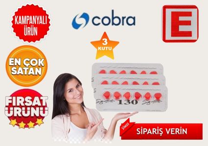 Cobra 130 Mg Kırmızı 3 Kutu - Cobra Kirimizi 3 Kutu