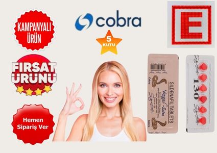 Cobra 130 Mg Kırmızı 5 Kutu - Cobra Kirimizi 5 Kutu