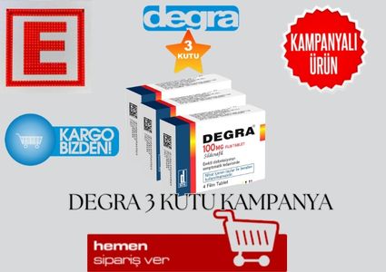 Degra 100 Mg 3 Kutu - DEGRA 3 KUTU KAMPANYA