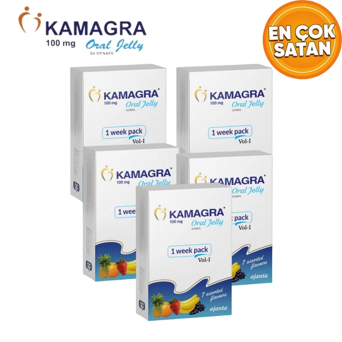 Kamagra Jel 5 Kutu Kamagra Jel 5 Kutu ürün görseli