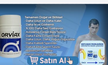 Orviax 30'lu Doğal Kapsül - Orviax Fiyat