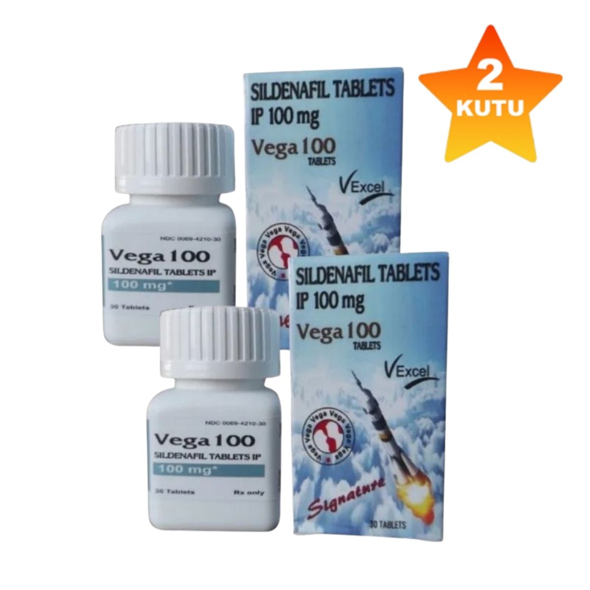 Vega 30lu Tablet 2 Kutu Vega 30’lu Tablet 2 Kutu ürün görseli