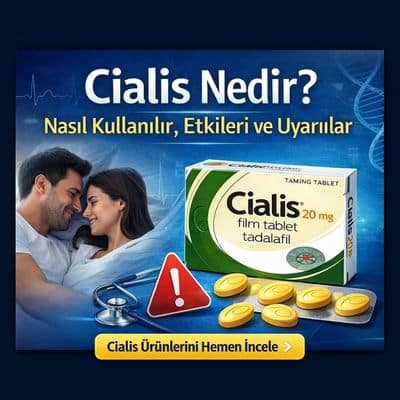 Cialis nedir, nasıl kullanılır ve etkileri hakkında bilgi veren görsel